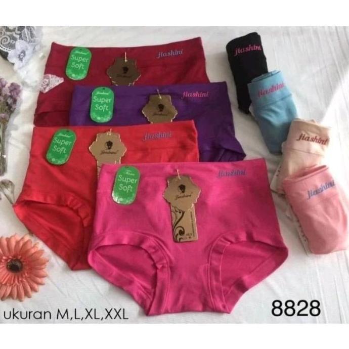 Dalemanku- 12Pc,6Pc ,3Pc- Celana Dalam Nita Jiashini Super Soft Bahan Cotton Spandex Lembut Halus Ad