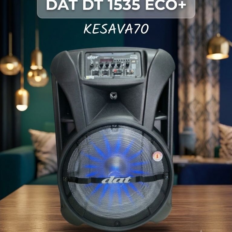 DAT DT1535 ECO+  SPEAKER DAT PORTABLE 15"