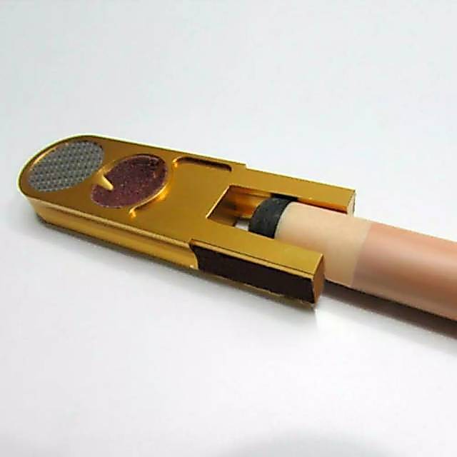 Ultimate stick billiard - pembentuk tip stik bilyar