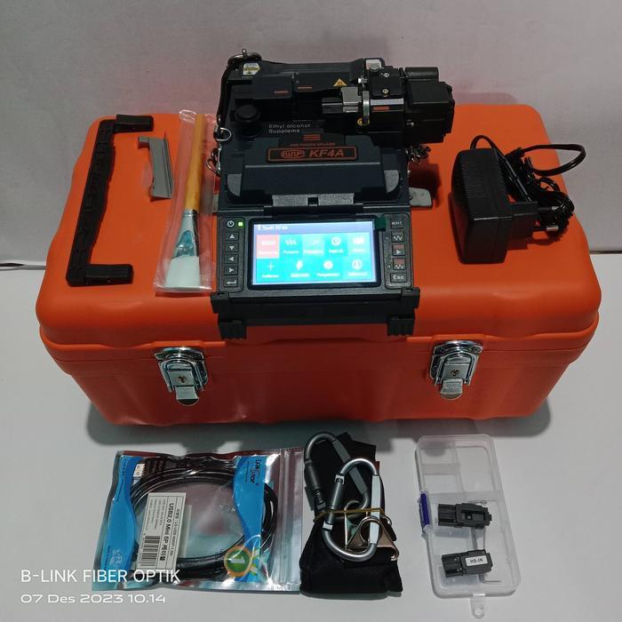 SPLICER SWIFT KF4A / FUSION SPLICER KF4A  / SPLICER FIBER OPTIK ORIGINAL DAN TERPERCAYA