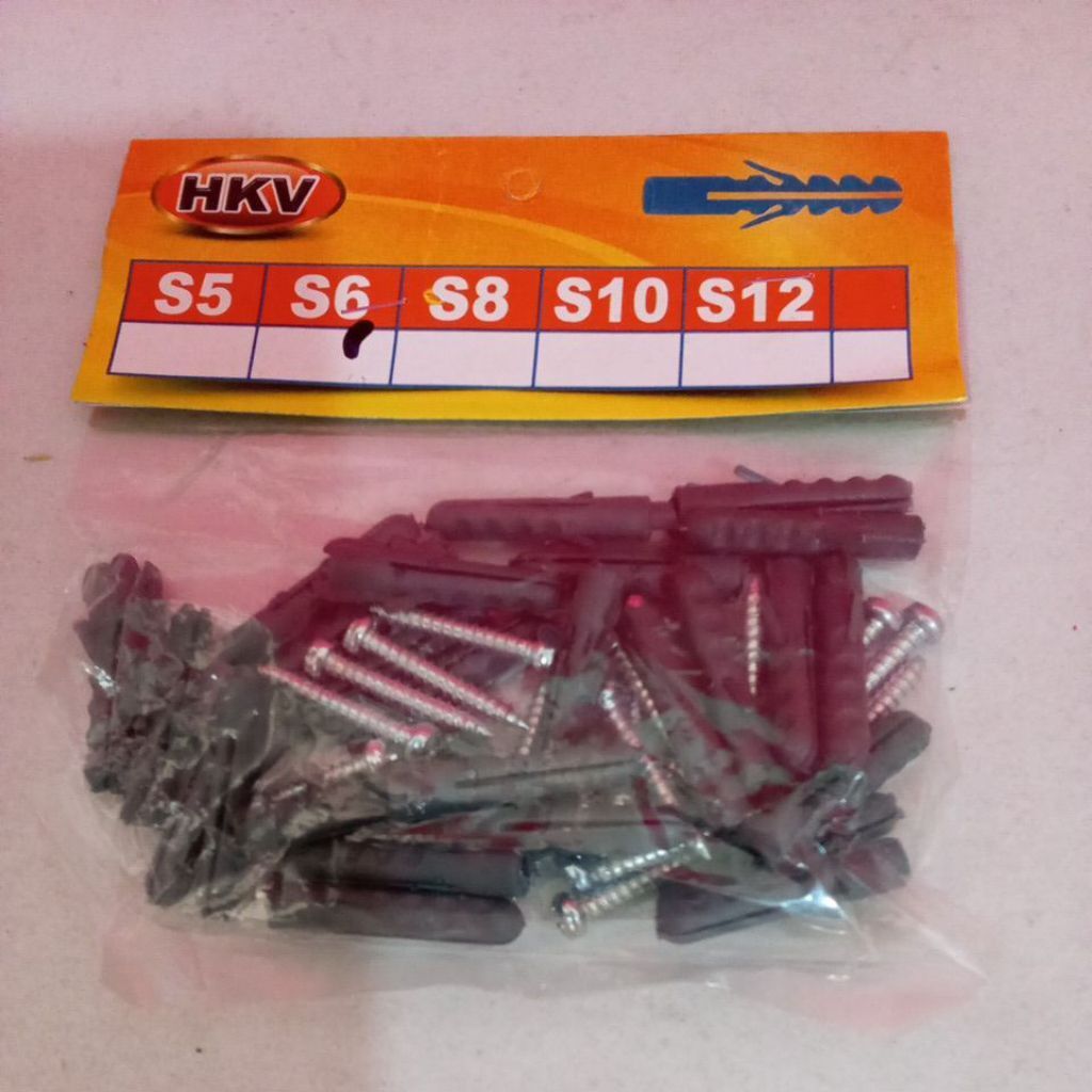 Fisser sekrup set S6 /  Viser sekrup set S6 / Fisher