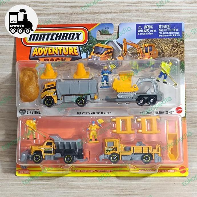 Matchbox Hitch & Haul - MBX Construction Zone Set