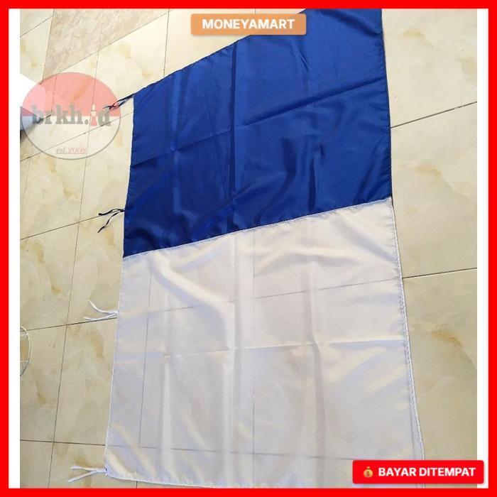 Bendera Biru Putih Pawai Persib Ukuran 150X100 Cm | Bendera Persib Bandung Pawai Besar