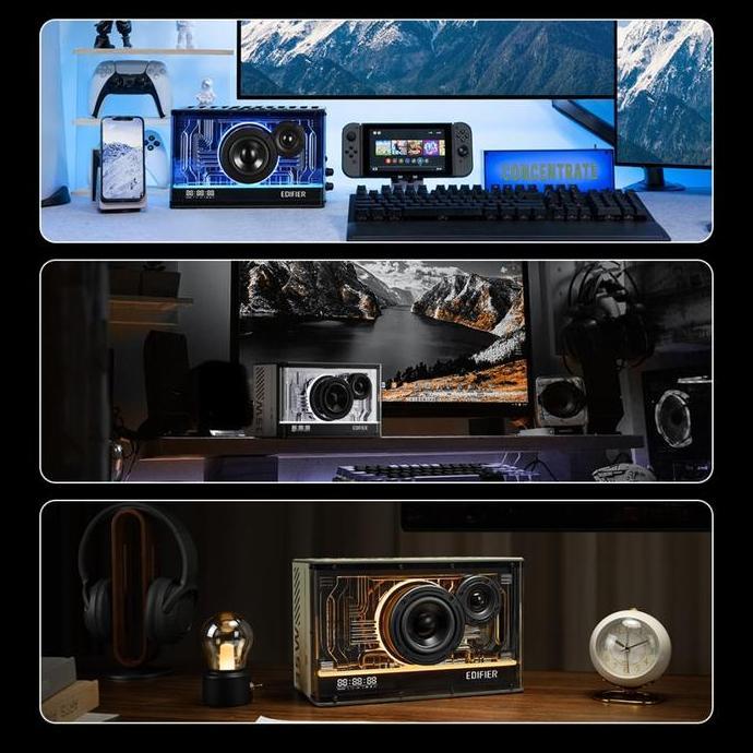 ngila_billa - edifier qd35 qd 35 tabletop hi-res audio wireless bluetooth speaker