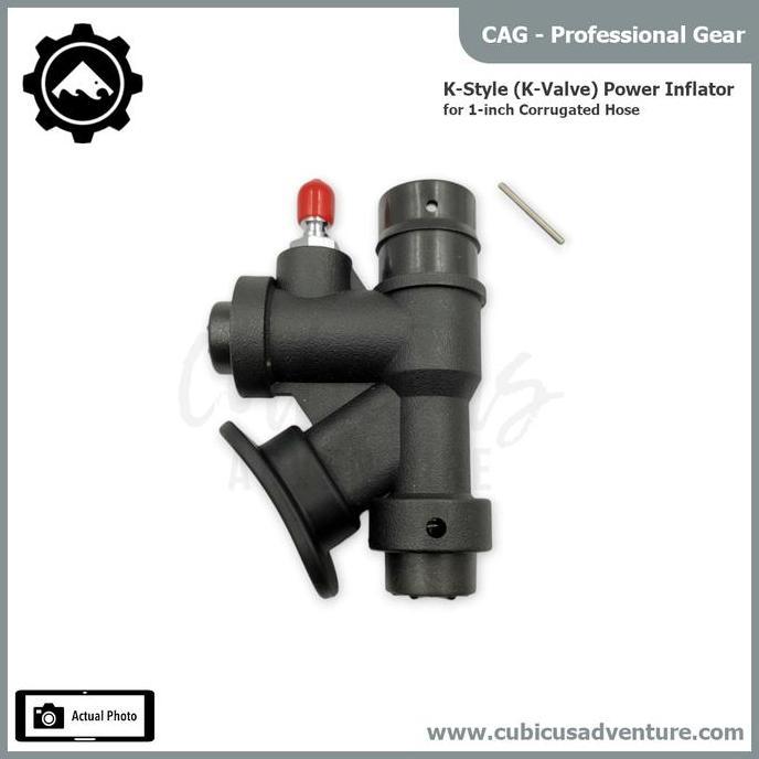 Vernandi76 - CAG BCD Power Inflator K-Style | K-Valve for Sidemount Backplate Wing