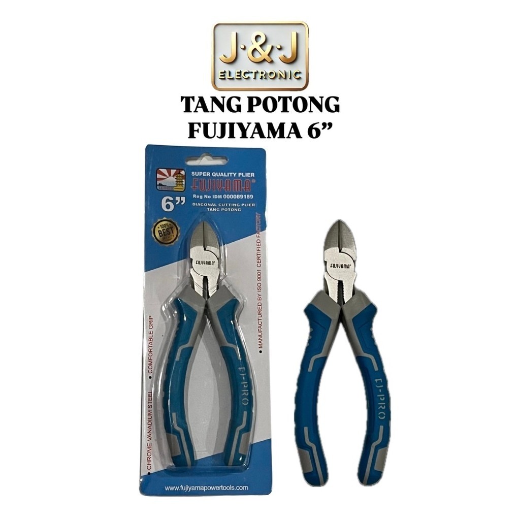 Tang Potong Fujiyama 6 Inch | Diagonal Cutting Pliers Fujiyama