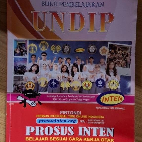 PRELOVED BUKU INTEN  MANDIRI UNDIP