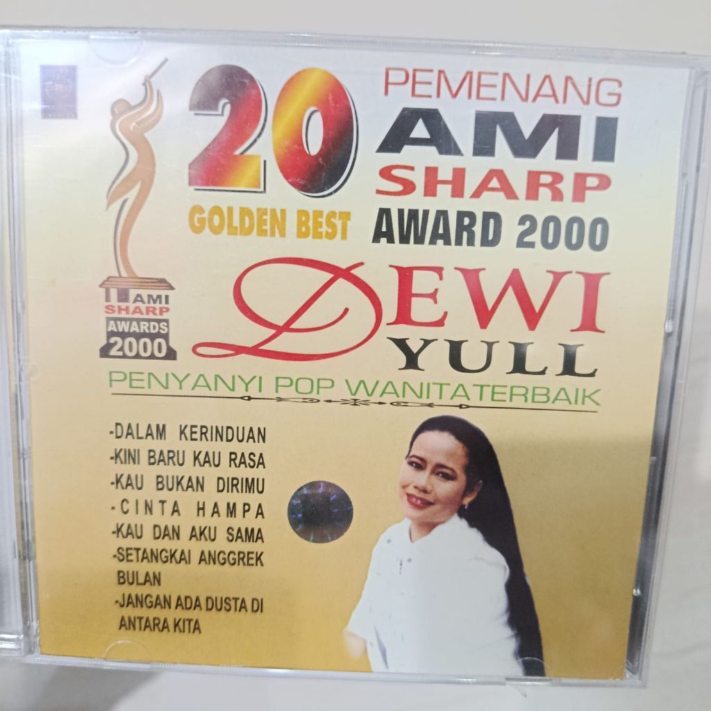CD album kompilasi Dewi yull 20 golden ami Sharp award 2000