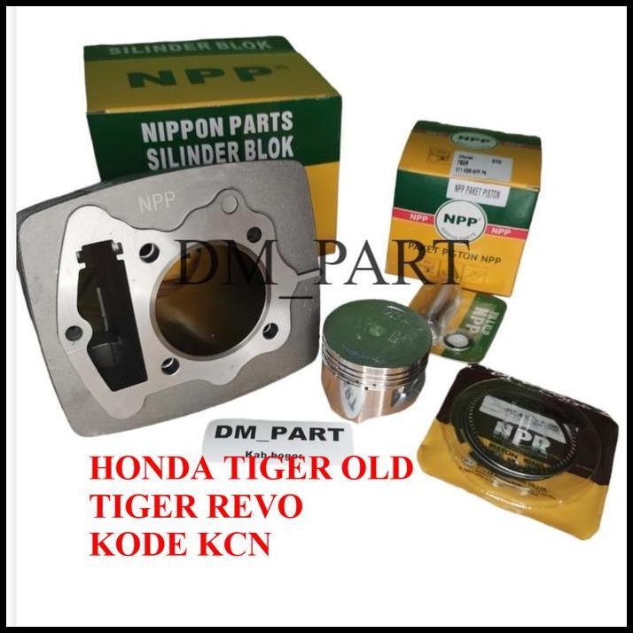 HOT DEAL CYLINDER SILINDER BLOK KIT BLOCK SEHER SET HONDA TIGER OLD NEW REVO NPP KCJ 12100 KCN 003 