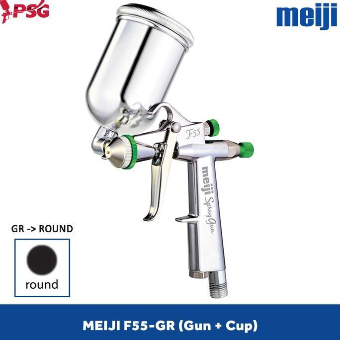 Meiji F55-GR - ROUND AIRCAP (Gun+Cup)