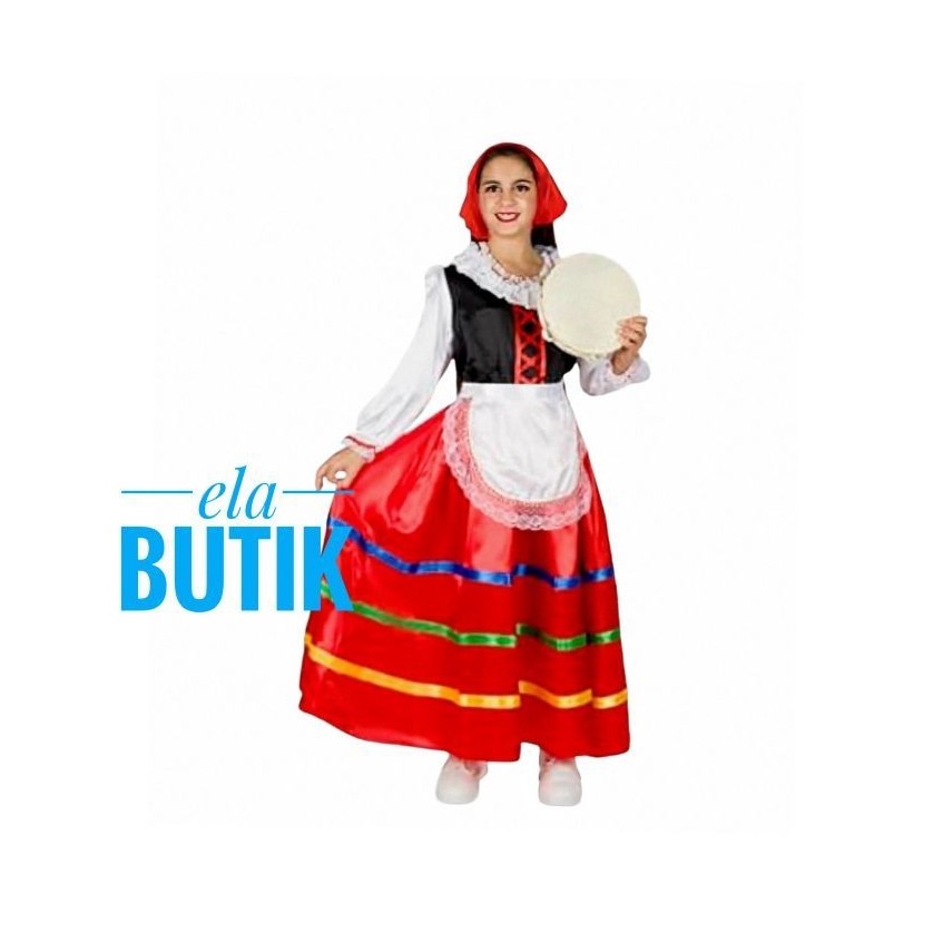 kostum Italy dewasa wanita-kostum negara internasional italia-italy Halloween