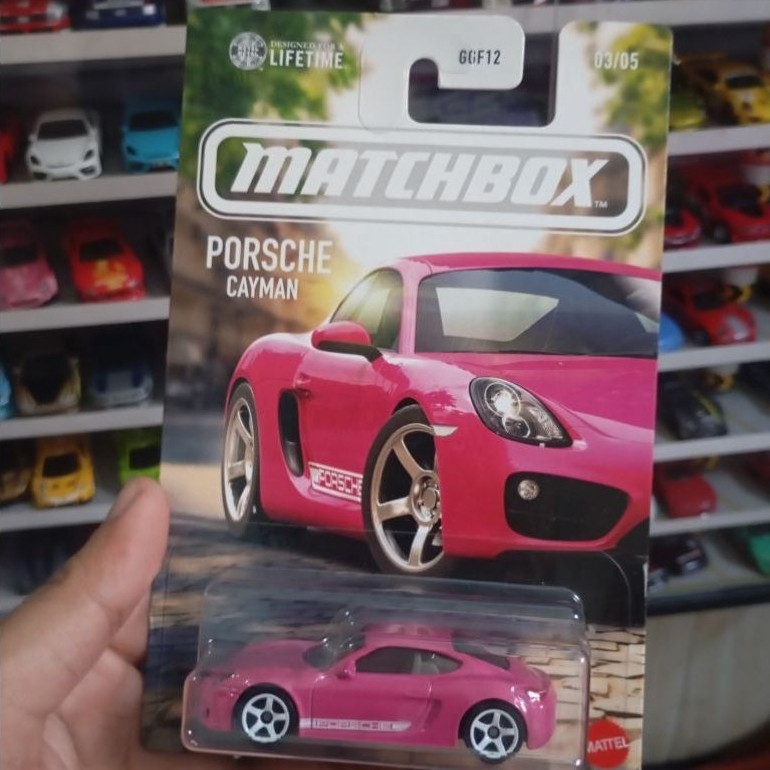 Matchbox Porsche Cayman Pink