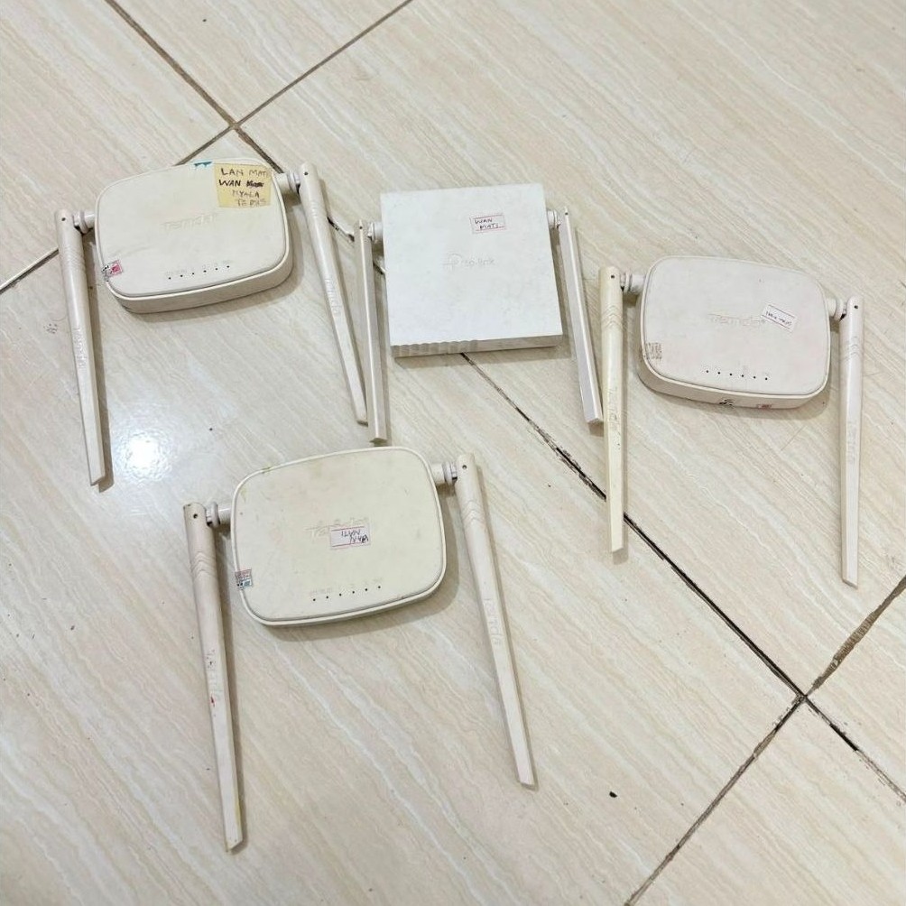 Modem ONT/ONU Second Dan Router Tenda Second Minus