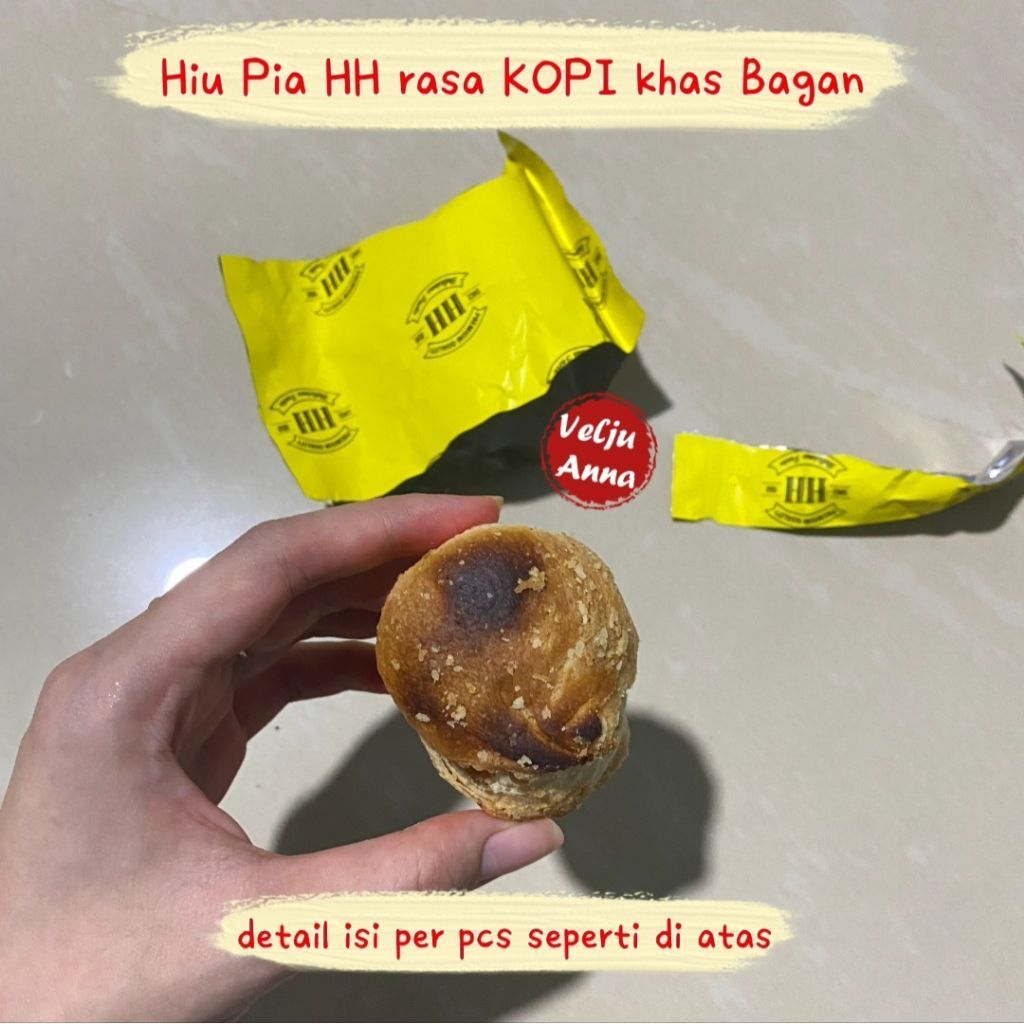 Velju Anna | Biskuit Hio Hiu Pia HH Rasa Kopi Caramel Makanan Khas Riau Bagan Cemilan Enak