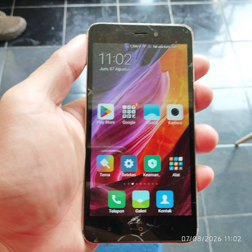 LCD & Touchscreen & Frame Xiaomi Redmi 4A [Minus Retak]