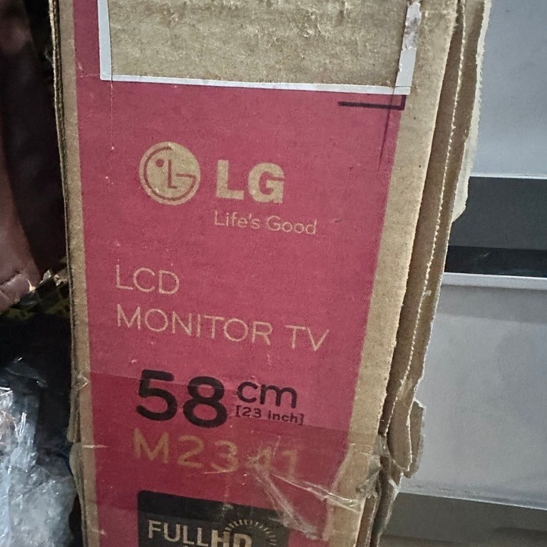 LG M2341A LCD TV Analog and computer 23" Sparepart Kanibalan Bekas