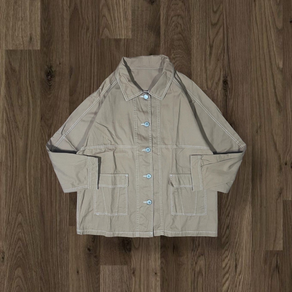 CHORE DENIM JACKET COTTON PRIVATE PAUSE JAPAN