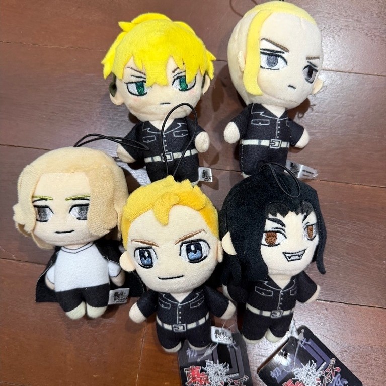 OFFICIAL PLUSH plushie boneka Tokyo Revengers tokrev Ken Ryuguji Draken Chifuyu Matsuno Keisuke Baji