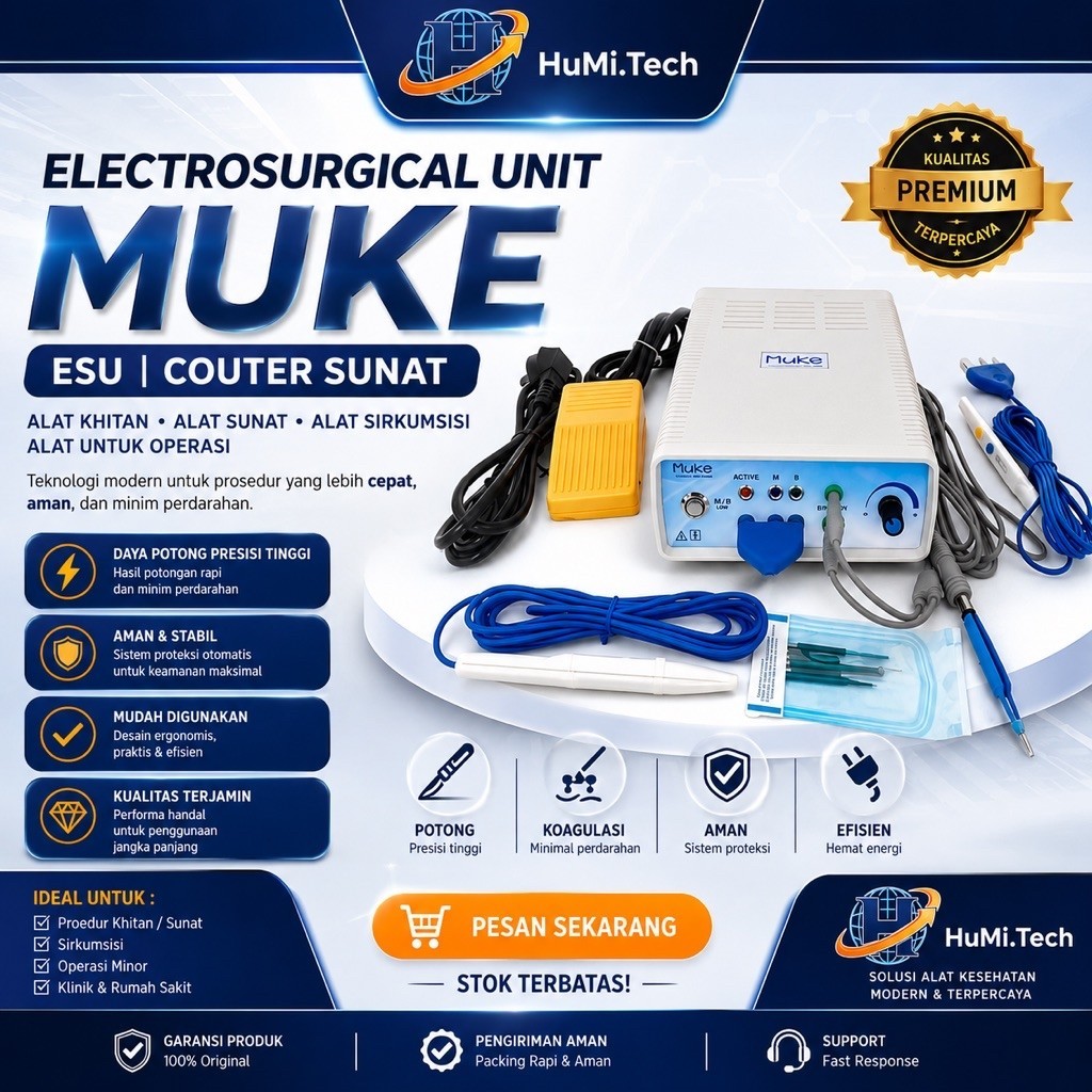 Electrosurgical Unit Muke | ESU | Couter Sunat | Alat Khitan | Alat Sunat | Alat Sirkumsisi | Alat u