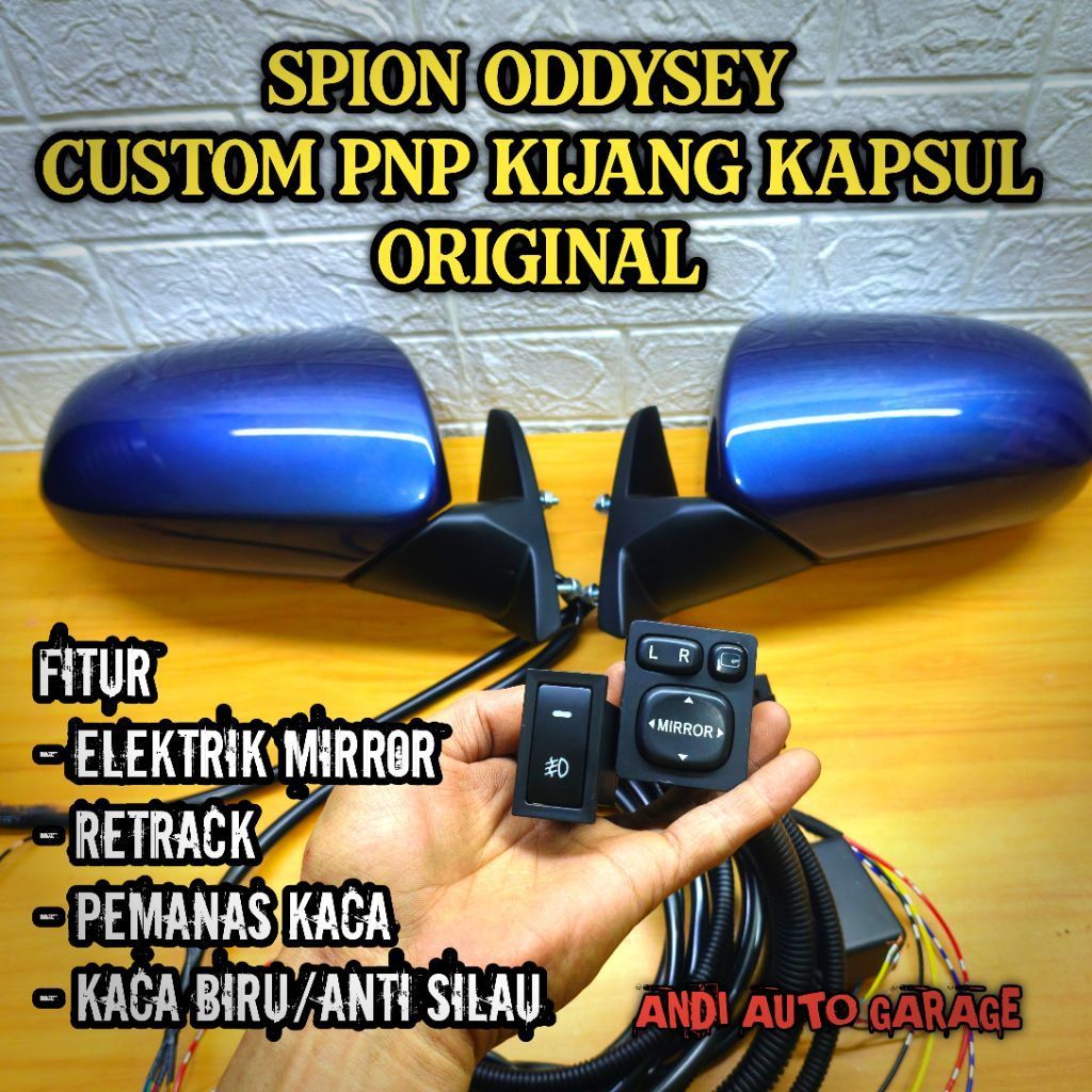 SPION KIJANG KAPSUL CUSTOM ODDYSEY RETRACK ORIGINAL