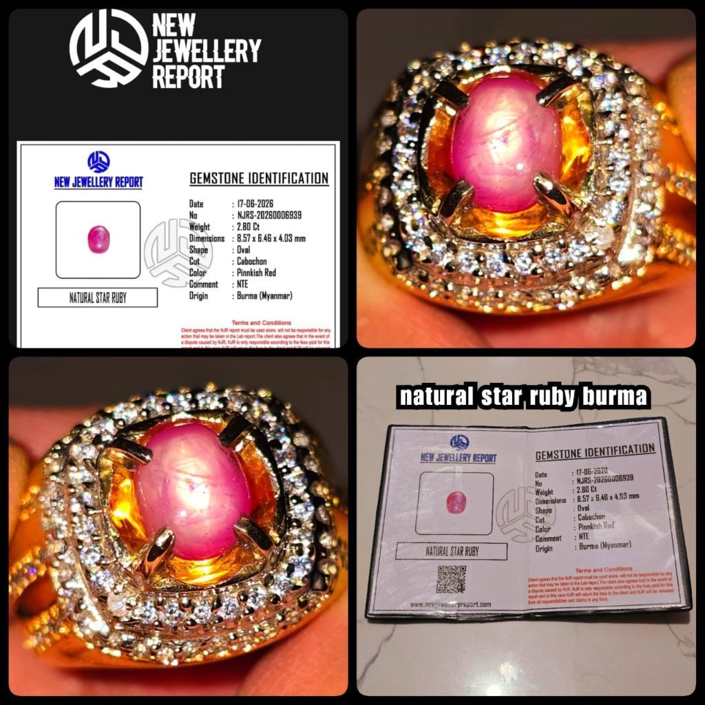 permata star ruby delima Burma myanmar