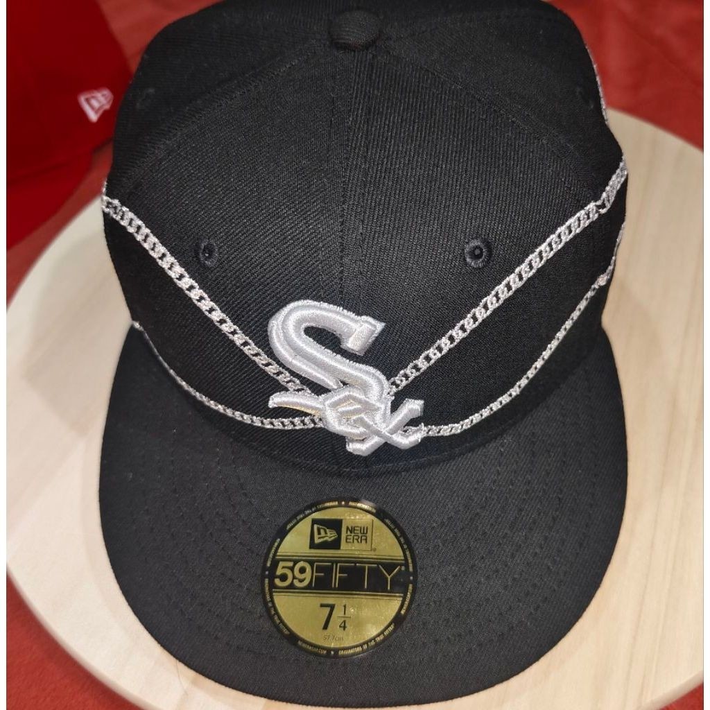 topi new era 59fifty chicago white Sox