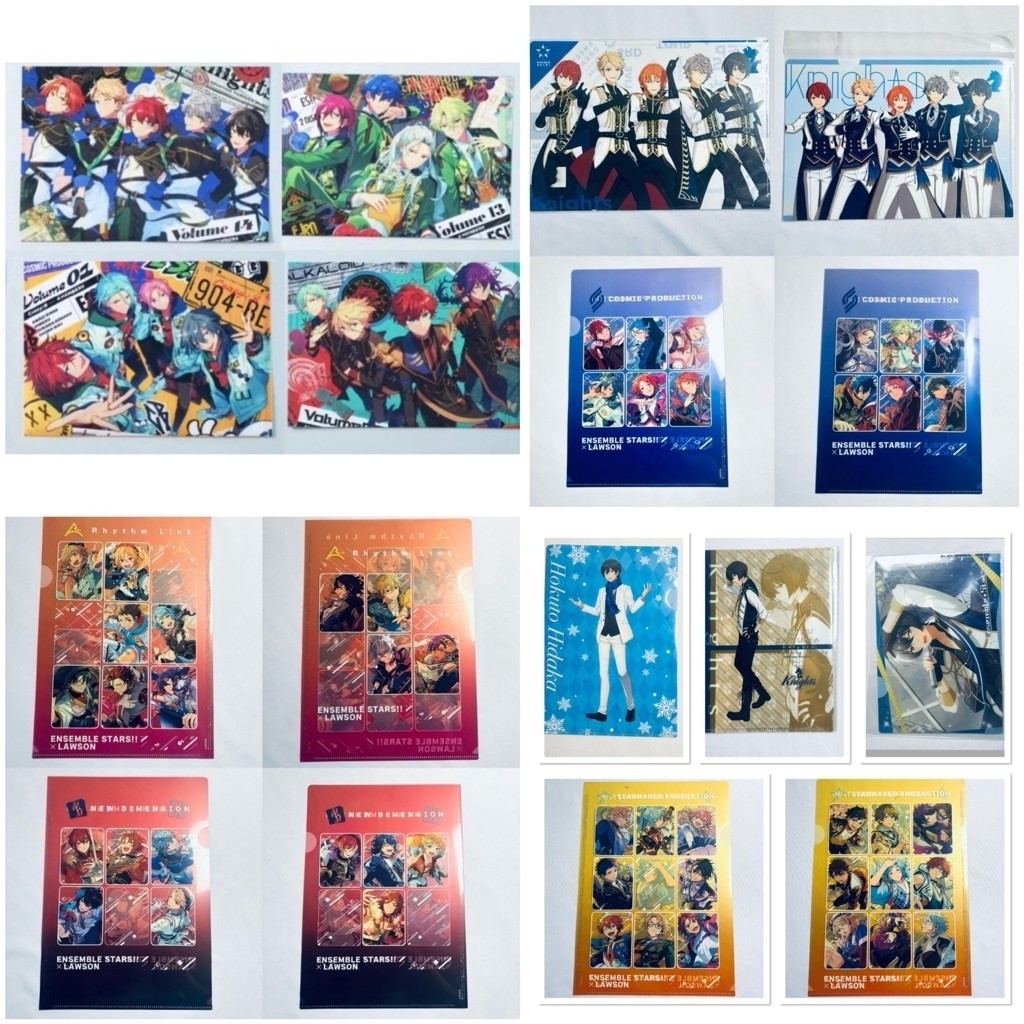 Ensemble Stars Trip clear paster Lawson Clear File Knights Undead Eden Alkaloid Ritsu