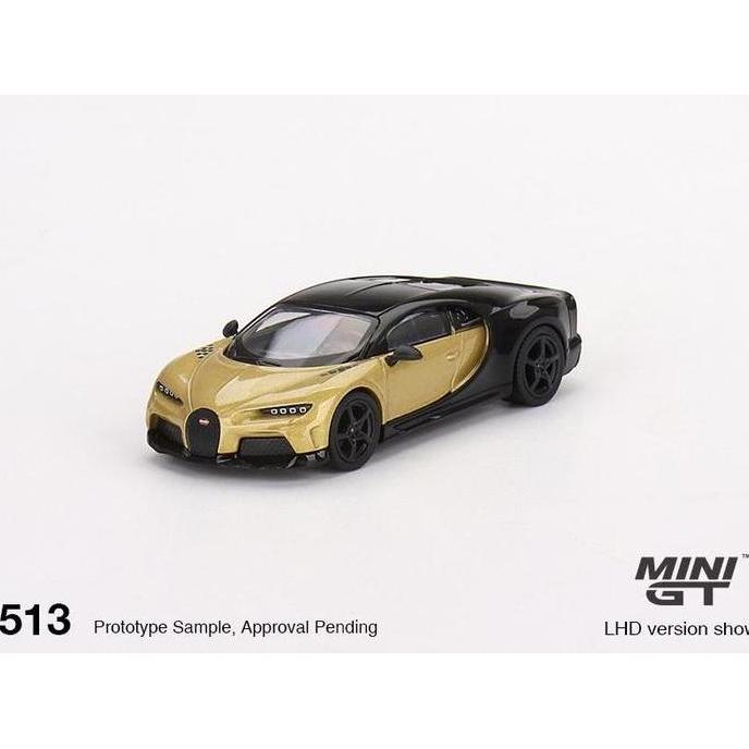 MiniGT 513 Bugatti Chiron Super Sport Gold Mini GT MGT Diecast