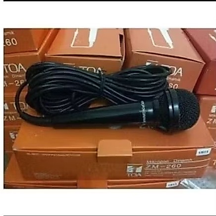 MIC microphone TOA ZM 260 / MIC genggam TOA ZM 260 ORIGINAL
