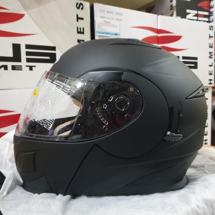 ZEUS HELM ZS3020| MATT BLACK | ZS 3020 MODULAR
