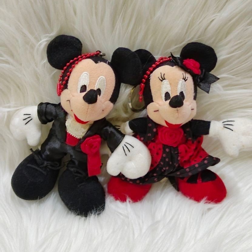 Mickey Minnie Mouse SEGA Ganci Keychain Bagcharm