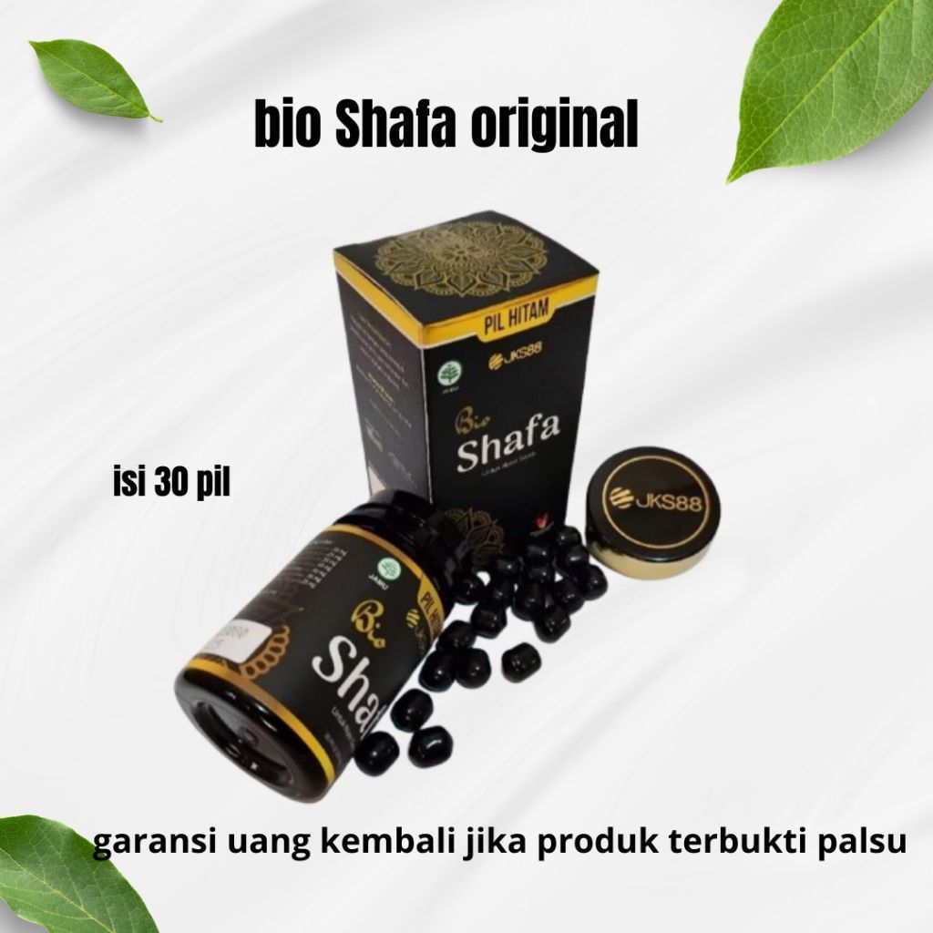 BIO SHAFA ORIGINAL - PILL HITAM ORIGINAL