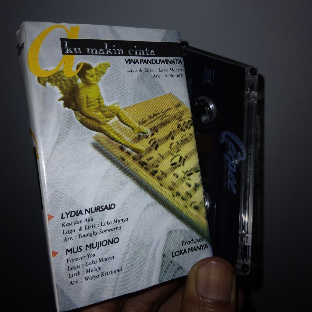 Kaset Vina Panduwinata Ku Makin Cinta