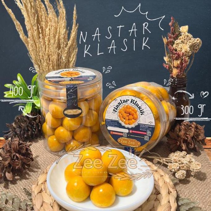 Kue Kering Nastar Klasik Toples 600ml & 400ml  by Zee Zee Cookies kue kering kiloan nastar sultan na