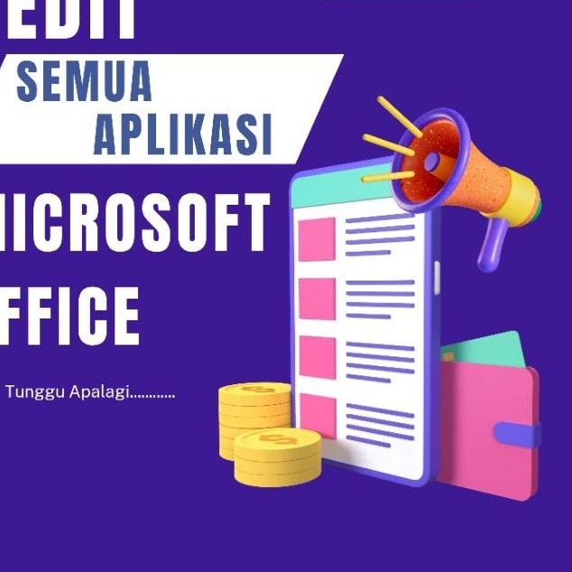 menerima jasa joki pengeditan file microsoft office, mencakup merapikan, menambahkan, atau joki tuga