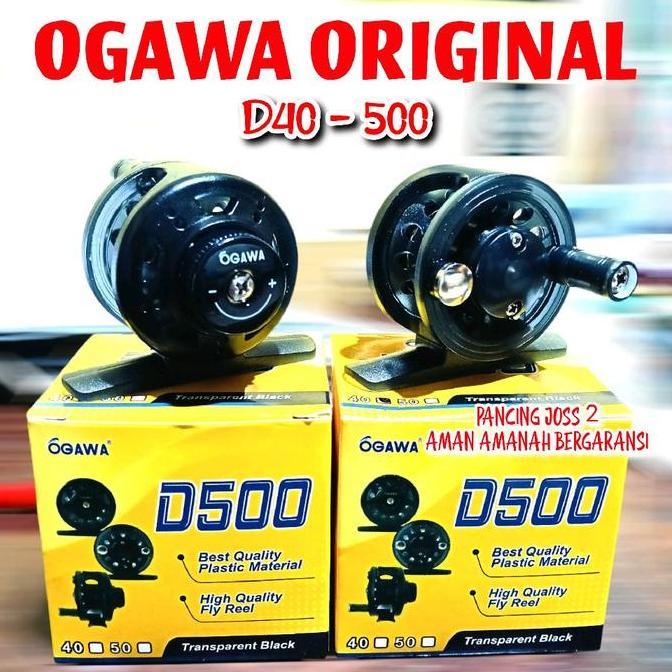 Reel Ogawa D40 -500 reel tokos reel mini ogawa diameter 40 cocok untuk joran tegek