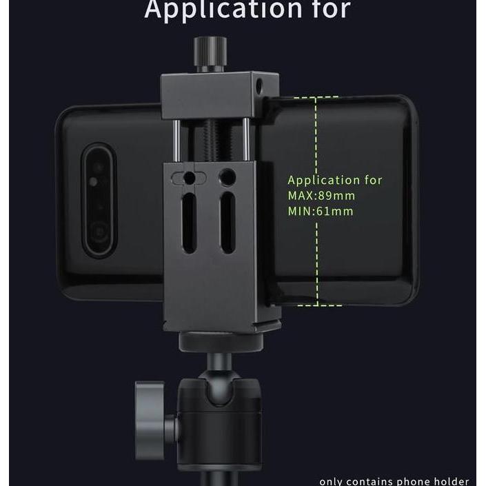 Action- Costa Ph-10 Cnc Metal Smartphone Phone Holder With Cold Shoe/Terpass