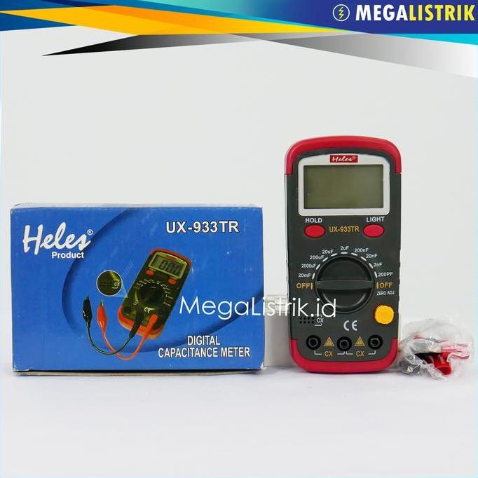 Heles Digital Capasitor Meter UX933TR / Capacitance Tester UX-933 TR