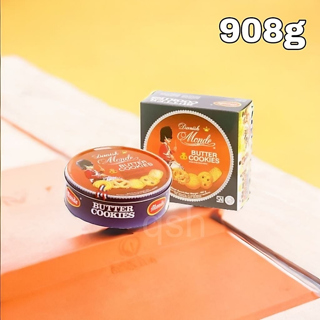 Biskut Danish Monde Butter Cookies 908g Enak Dan Kemassan 454g