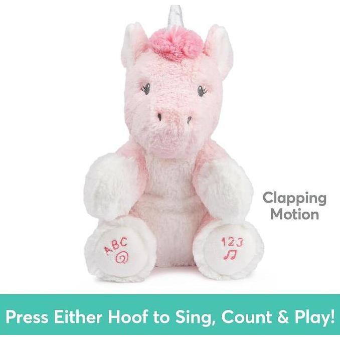 Bestgood- GUND - ORIGINAL Animated Alora Unicorn ABC 123