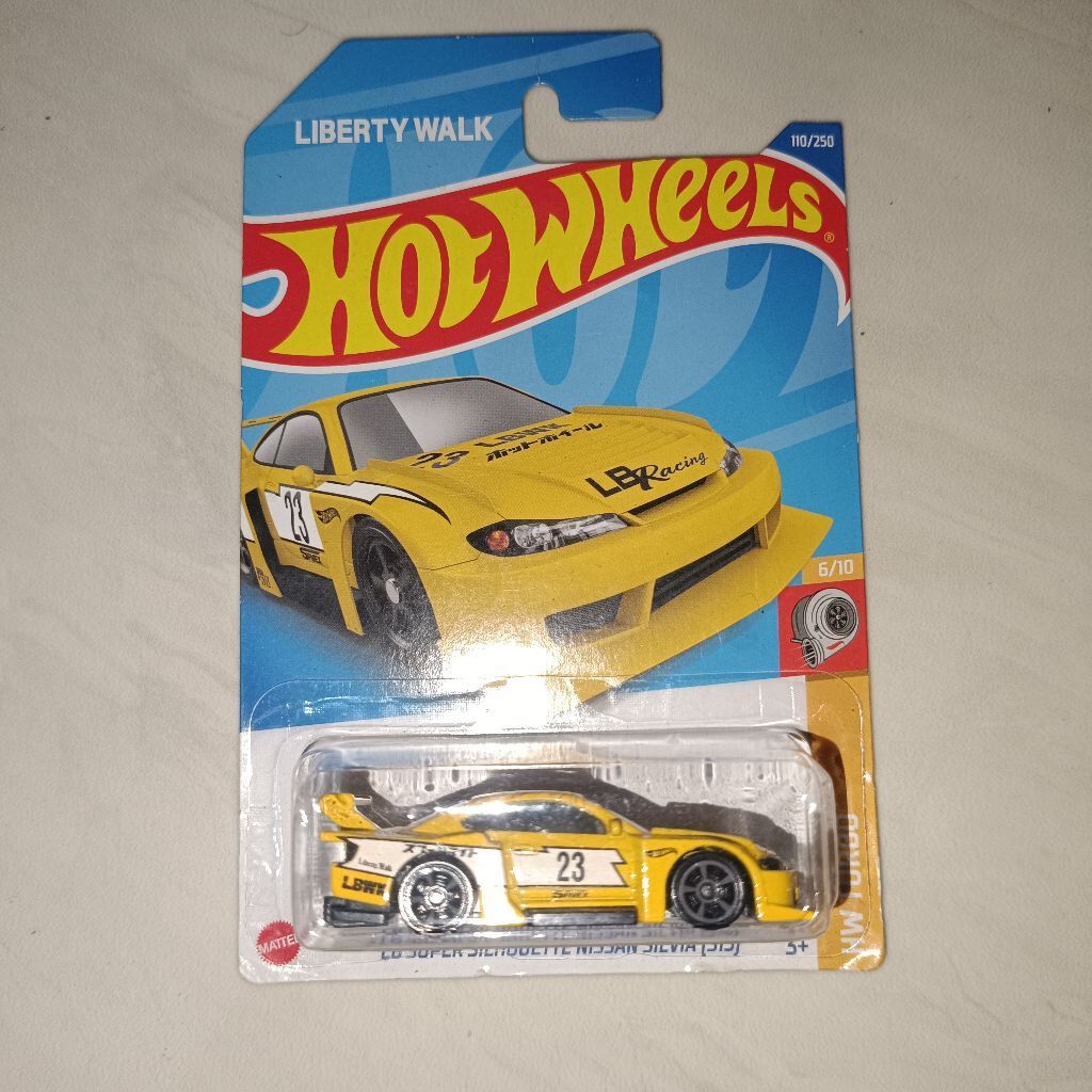 hotwheels lbwk kuning