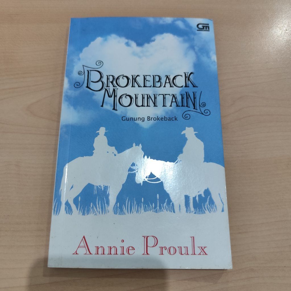 Novel Preloved Original - Annie Proulx - Brokeback Mountain - Cetakan 2006