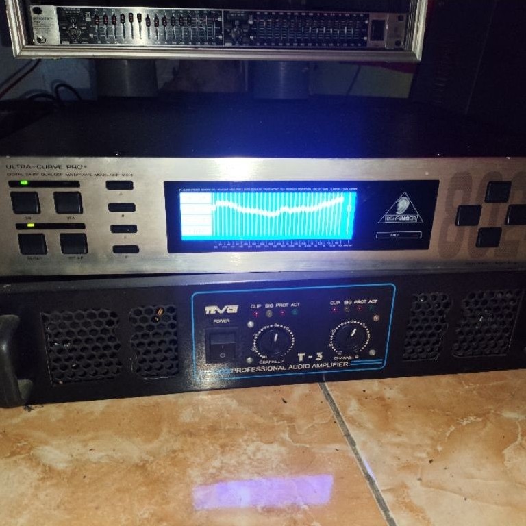 equalizer digital behringer ultra curve pro