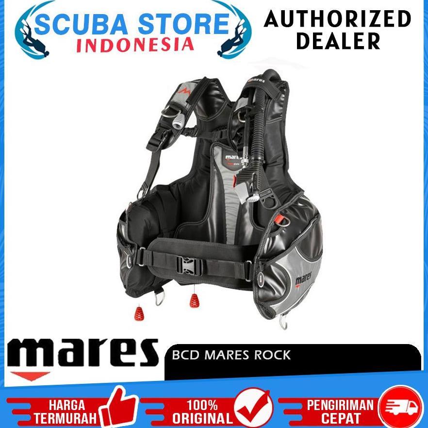 BCD Mares Rock BC Jacket Back Buoyancy Jaket Rompi Pelampung Selam Basic Scuba Diving Dive