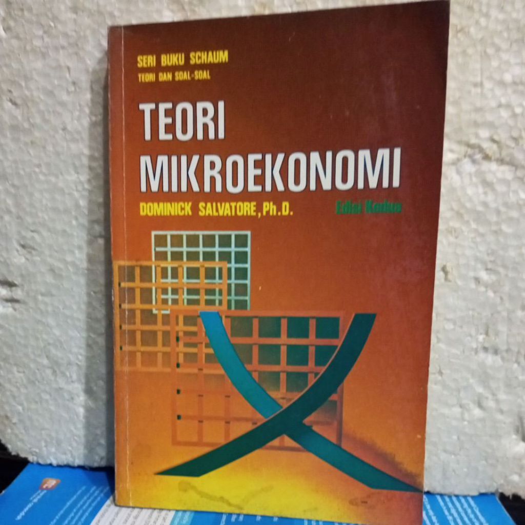 buku original teori mikroekonomi ( seri buk schaum )