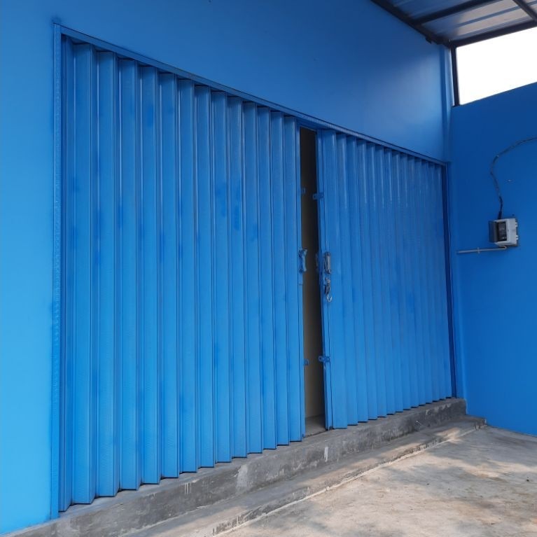 Roling door folding gate harmonika