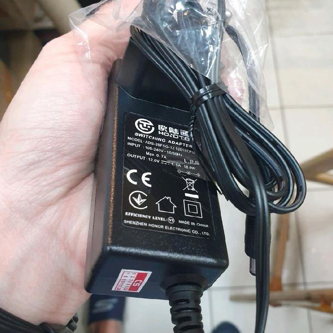Cctv- Adaptor Cctv 1.5A 12V Murni Adaptor 1.5A 12V Adaptor Hikvision