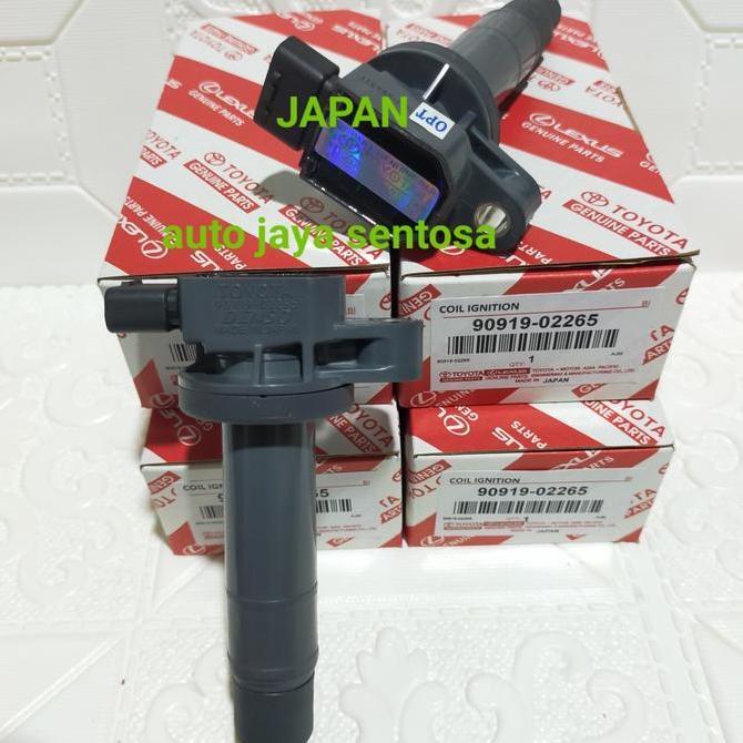 IGNITION COIL KOIL BUSI TOYOTA VIOS YARIS GEN 1 GEN 2 ORIGINAL DISKON
