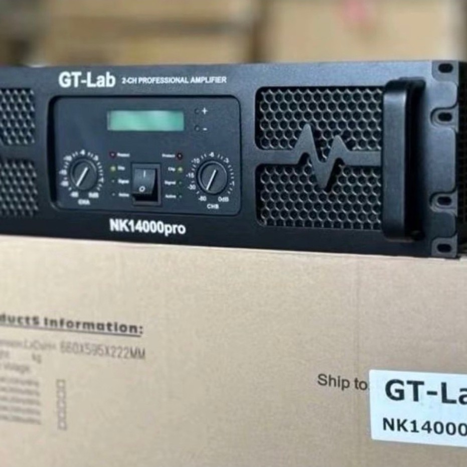 Power amplifier RDW NK 14000 PRO / GT LAB NK 14000 Pro Class TD