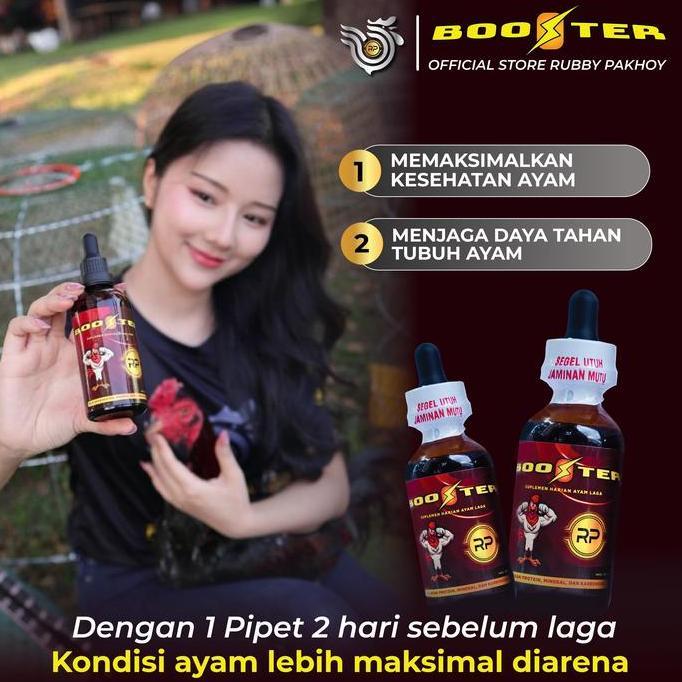 MULTIVITAMIN AYAM LAGA BOOSTER RP AYAM MERAH AGRESIF SEHAT MAKSIMAL